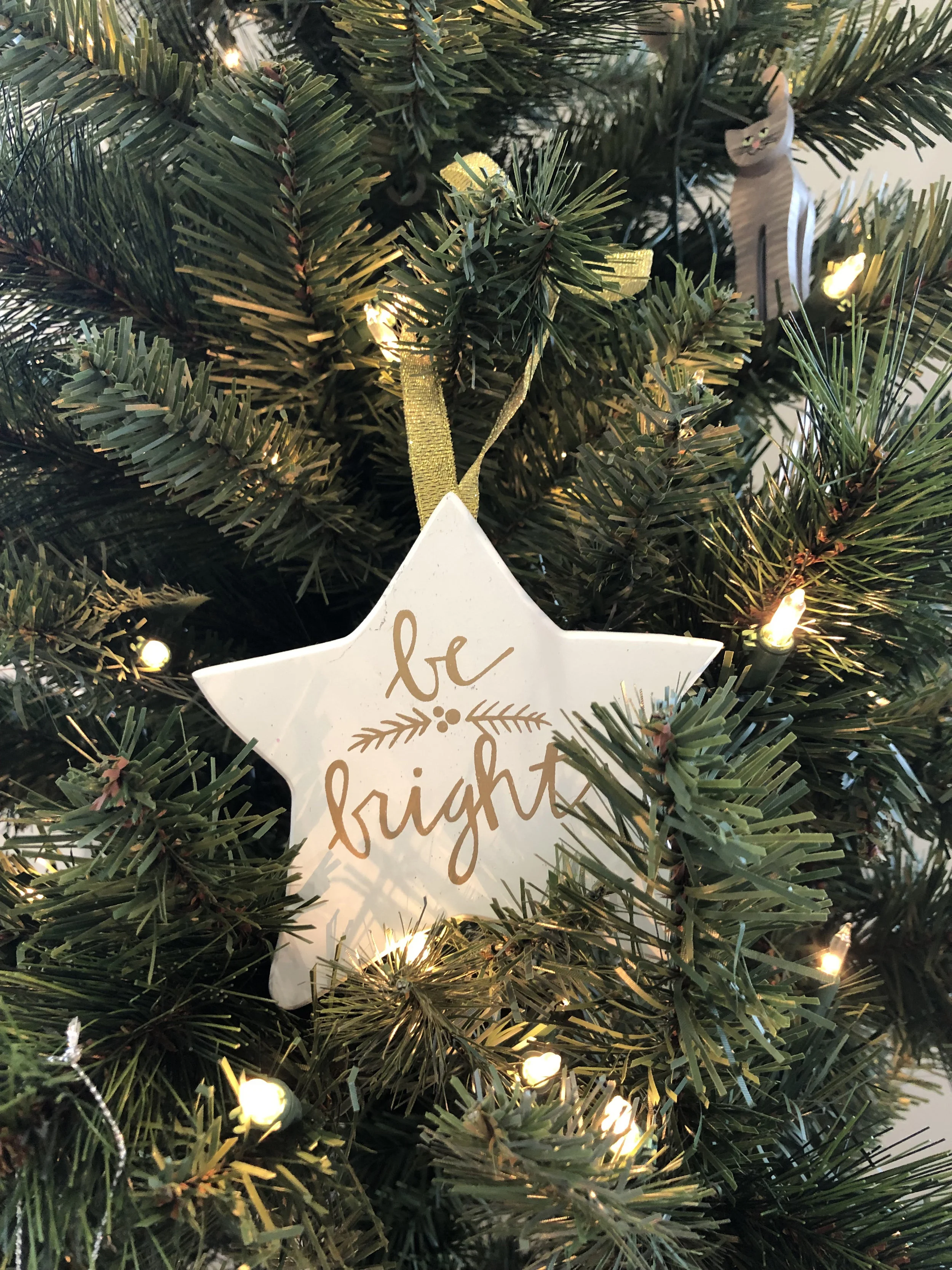 Star ornaments are timeless and festive.