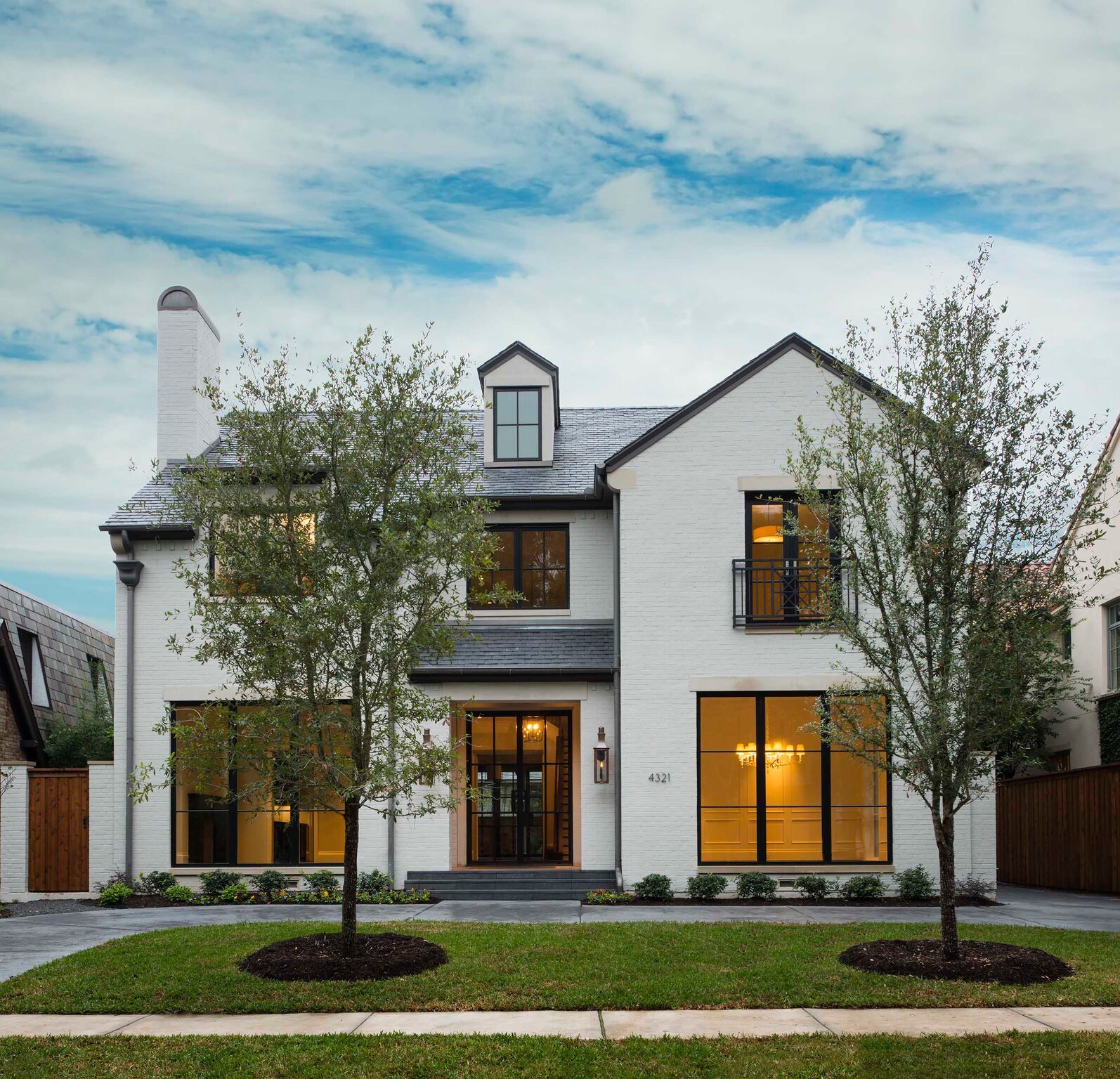 Traditional Tudor to Modern Brick Home — Tara Nelson Designs