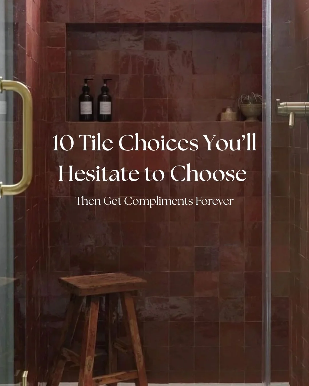 Ready to really shine! To be a difference maker in your homes design? Well, let&rsquo;s go!Here are some tile selections that my clients are always hesitant to choose&hellip; and then absolutely fall in love with them once installed!

Color can feel 