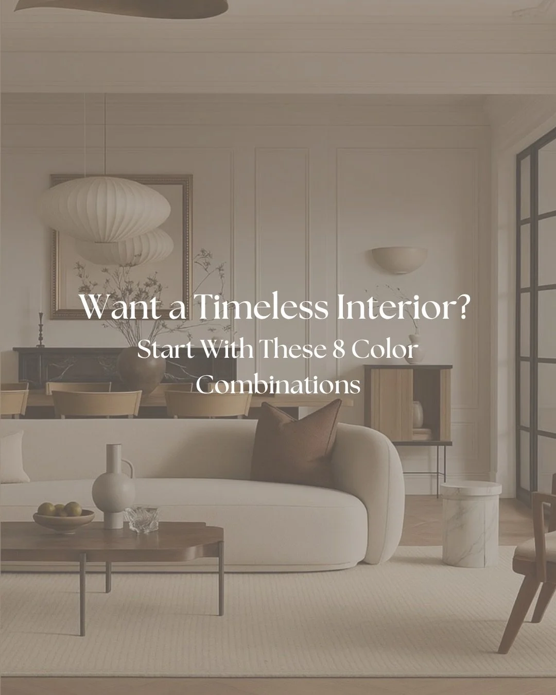 Favorite Timeless Interior Paint Duos!

Timeless, elevated, and endlessly versatile&mdash;these are the paint pairings I come back to again and again. It&rsquo;s never just about one color, but how two tones work together to create depth, contrast, a