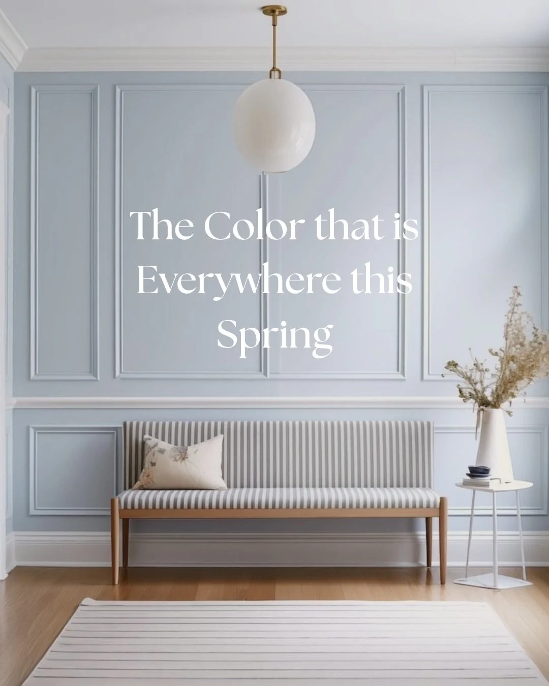 Hello Spring! Hello Dusty Blue!

Dusty blue is having a moment&mdash;and honestly, it deserves it. It&rsquo;s that perfect in-between: softer than navy, more elevated than pastels, and somehow manages to feel both fresh for spring and timeless year-r