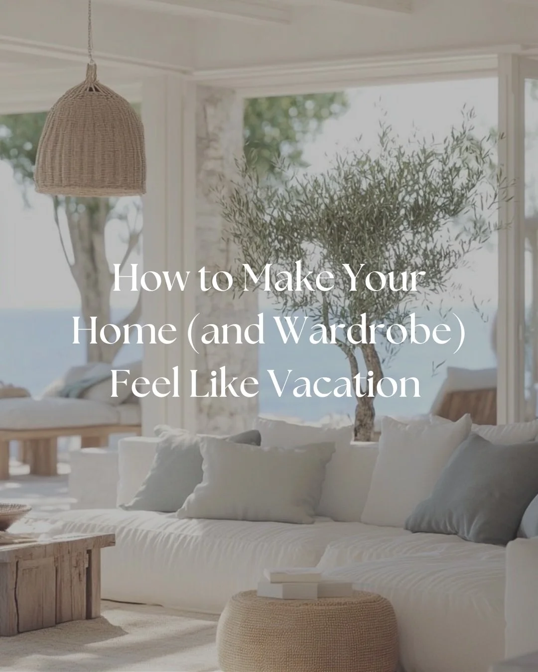 There is something about adding a little coastal energy this time of year that instantly makes everything feel lighter. A crisp white shirt, a woven tote, breezy linen, soft blues, sandy neutrals, natural textures &mdash; it all has that effortless s