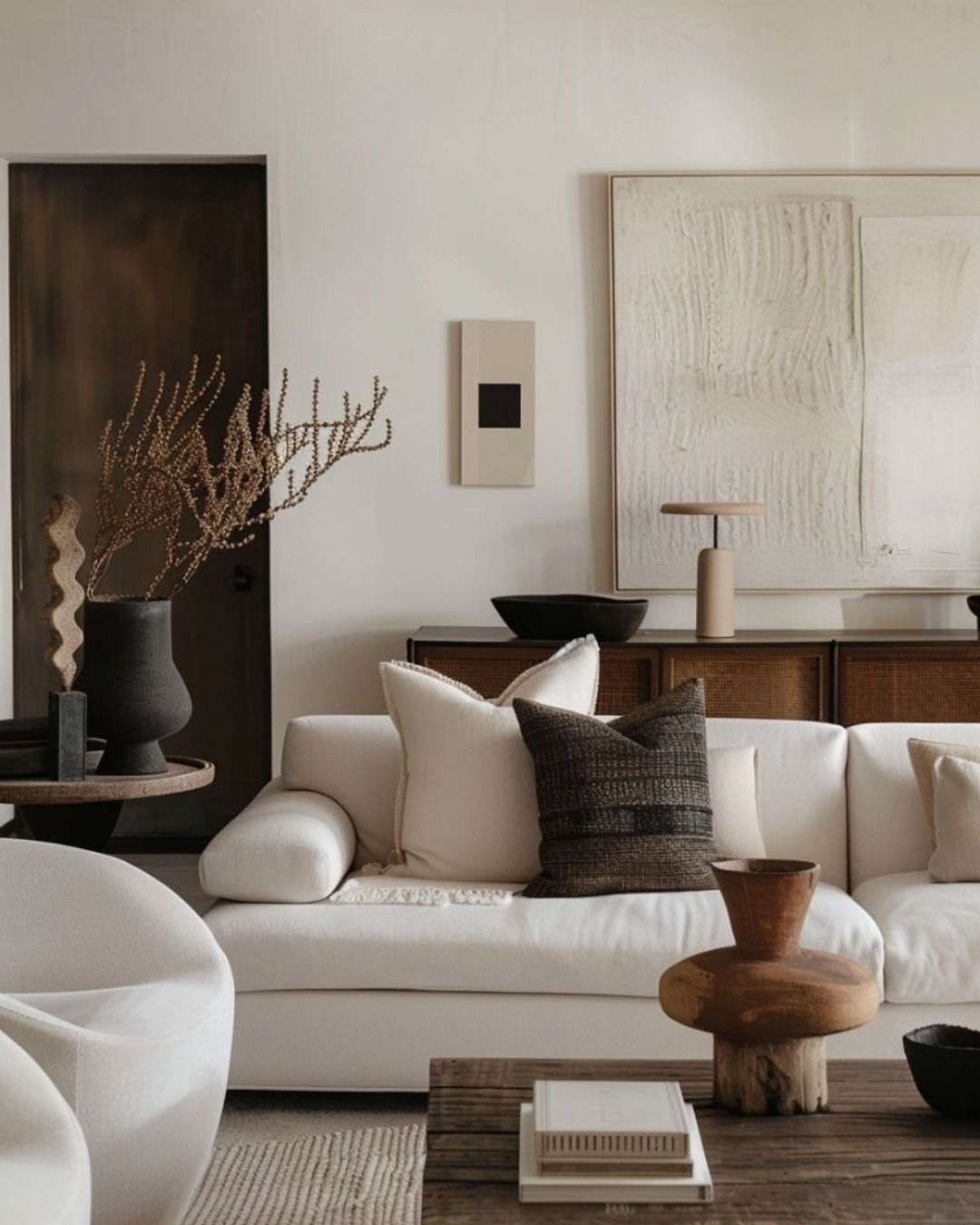Dark Brown &amp; Cream: The Perfect Pairing