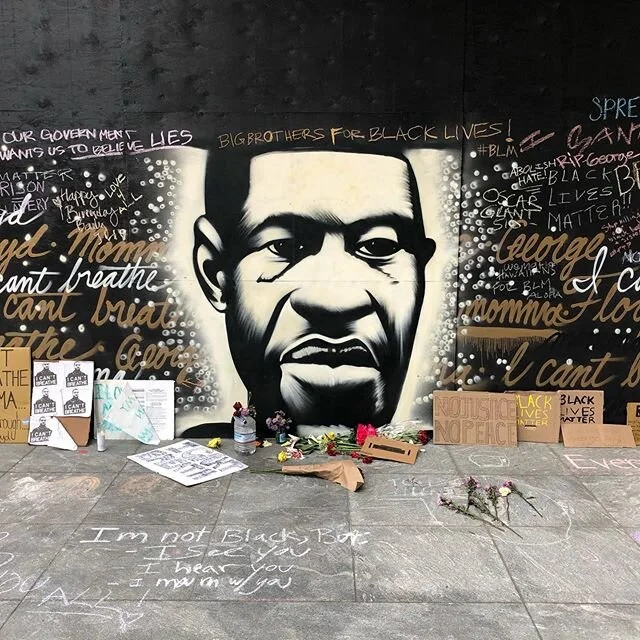 BLM-Portland murals. .
.
.
#blmmovement #murals #georgefloyd #tribute #portland #cityart #express #igers #instagrammers #protest #art