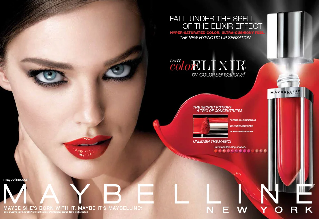 Color ELIXIR Lip Lacquer - Print/OOH/POS