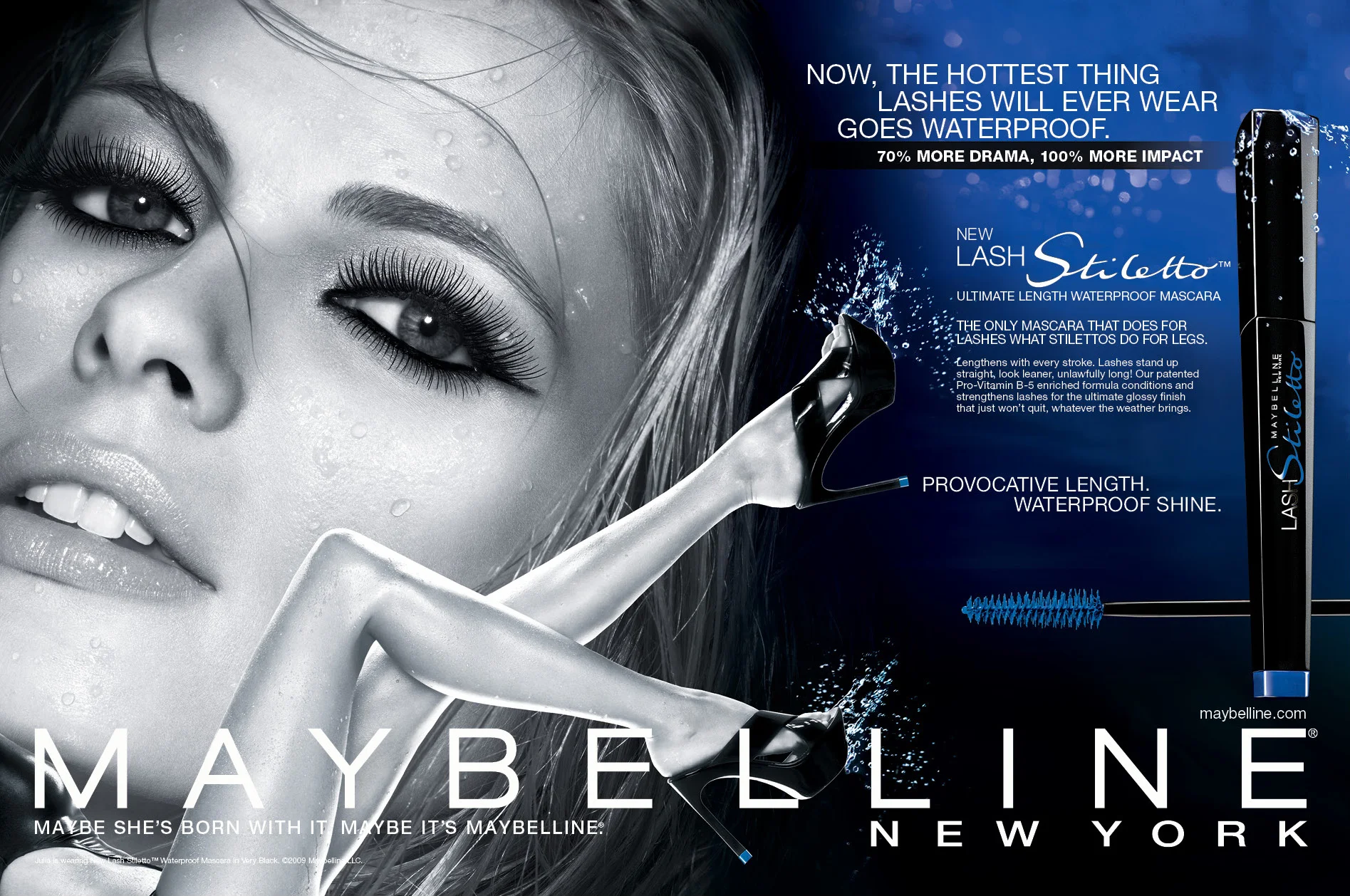 Lash Stiletto WATERPROOF Mascara - Print & POS