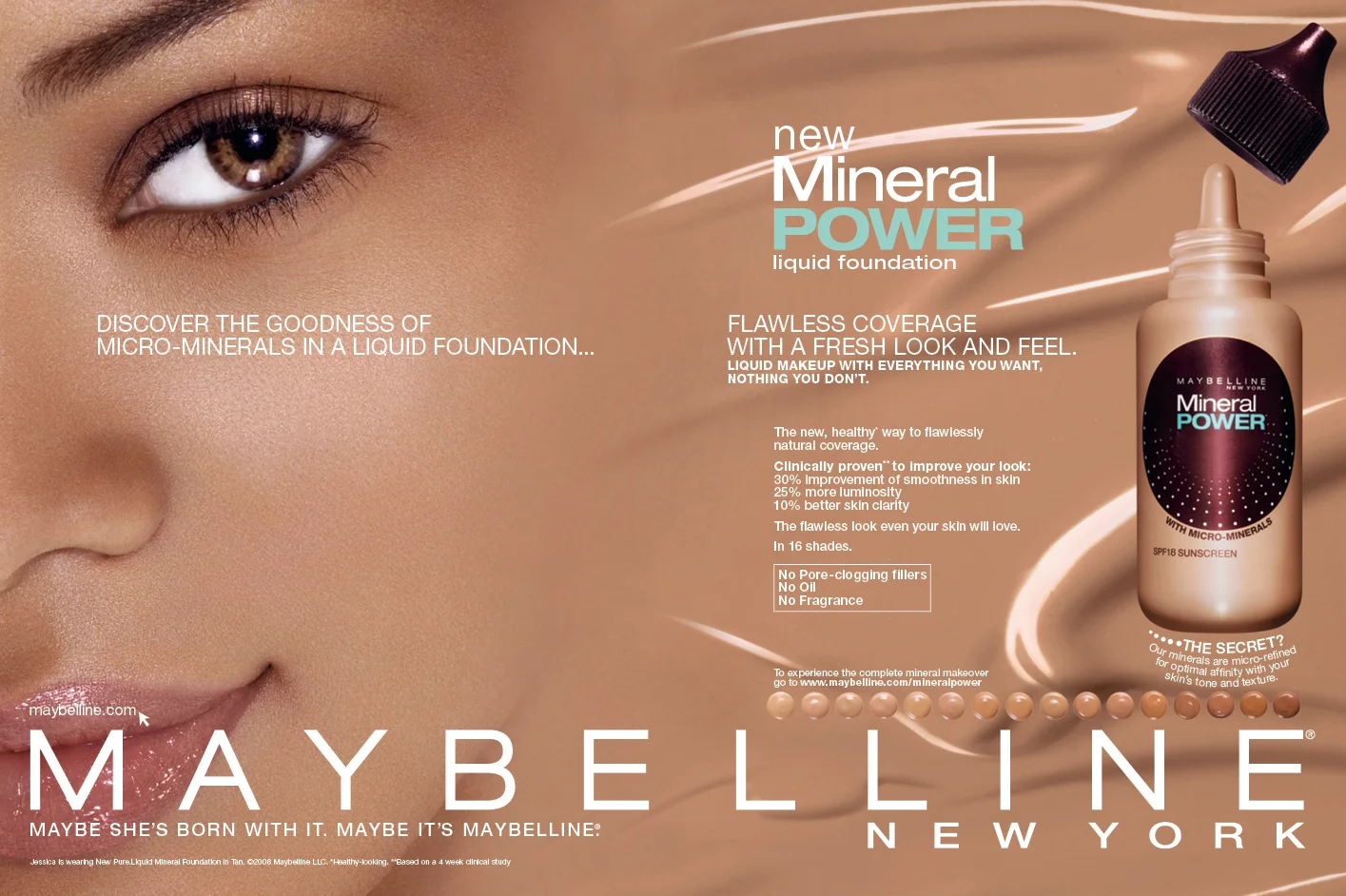 maybelline mineral power liquid foundation