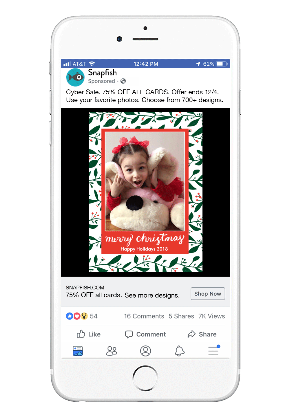 Snapfish Cards - Cyper Sale Week
