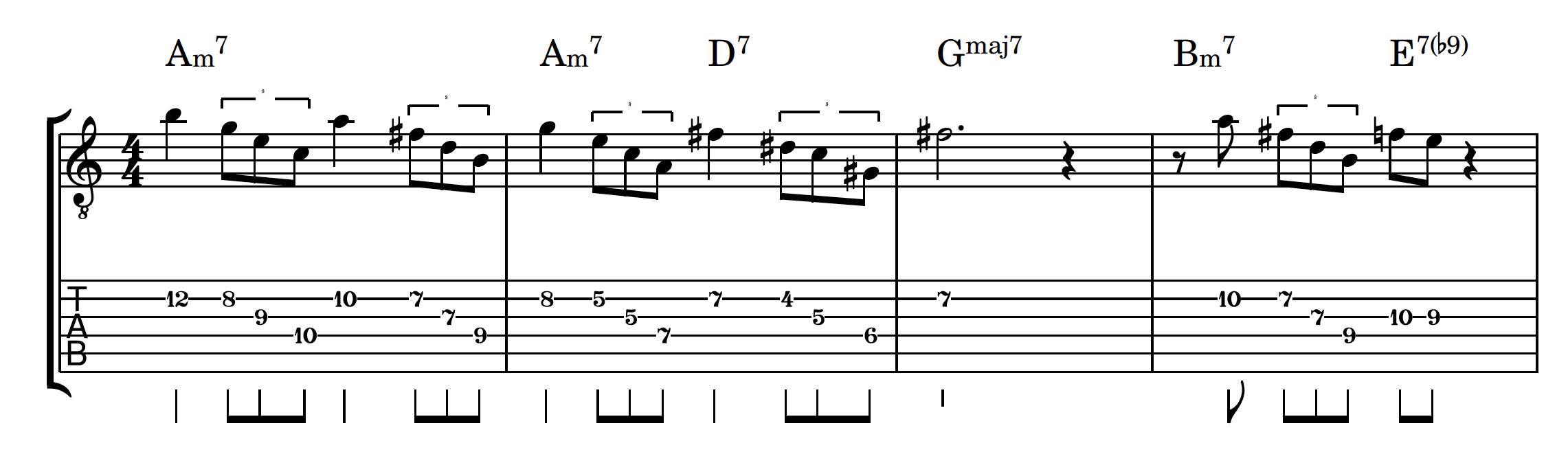 6 ARPEGIOS DE JAZZ PARA Guitarra — Ricote Records