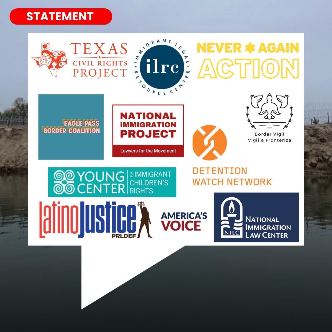 Civil Rights and Immigrant Justice Groups Denounce the Seizure of Shelby Park and Increased State Violence at the Border in Eagle Pass