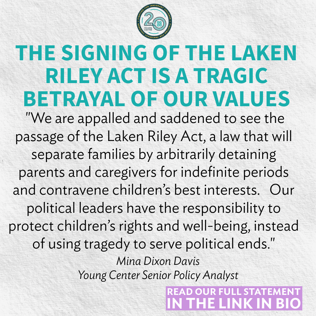 The Signing of the Laken Riley Act is a Tragic Betrayal of Our Values 