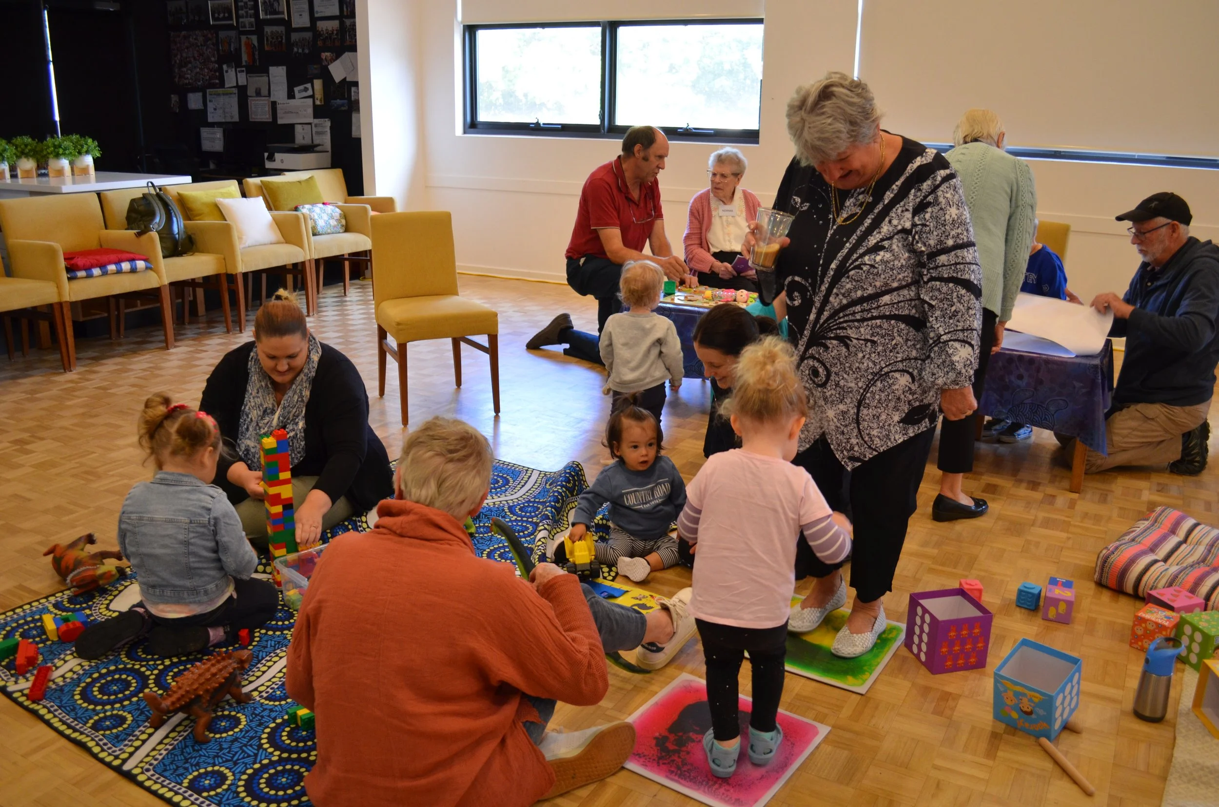 When a Little Goes a Long Way in Intergenerational Play — Playgroup ...