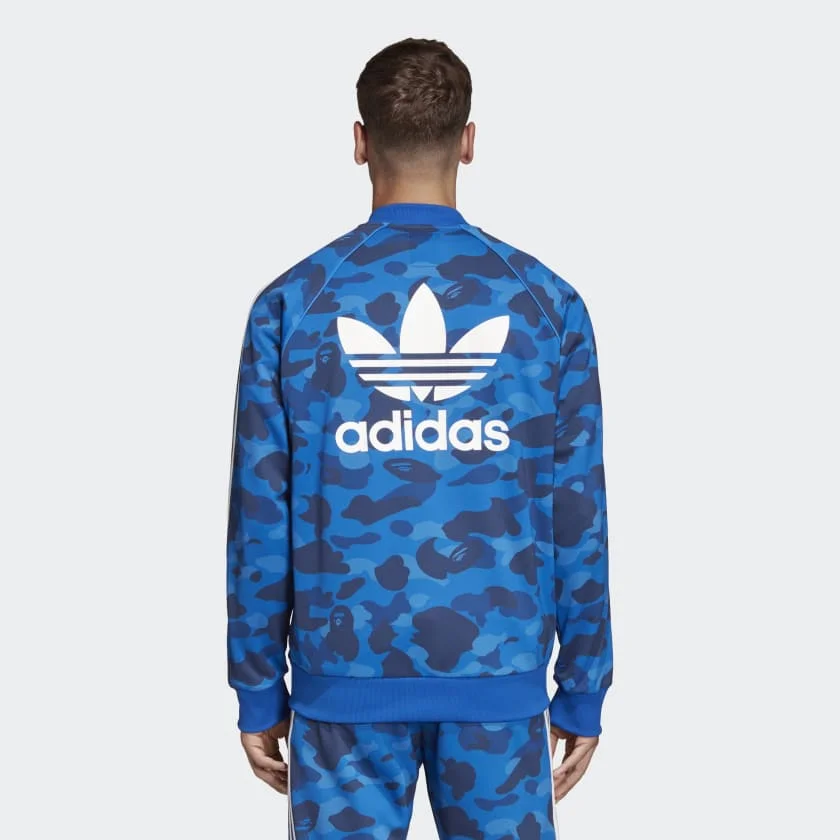 bape adidas tracksuit