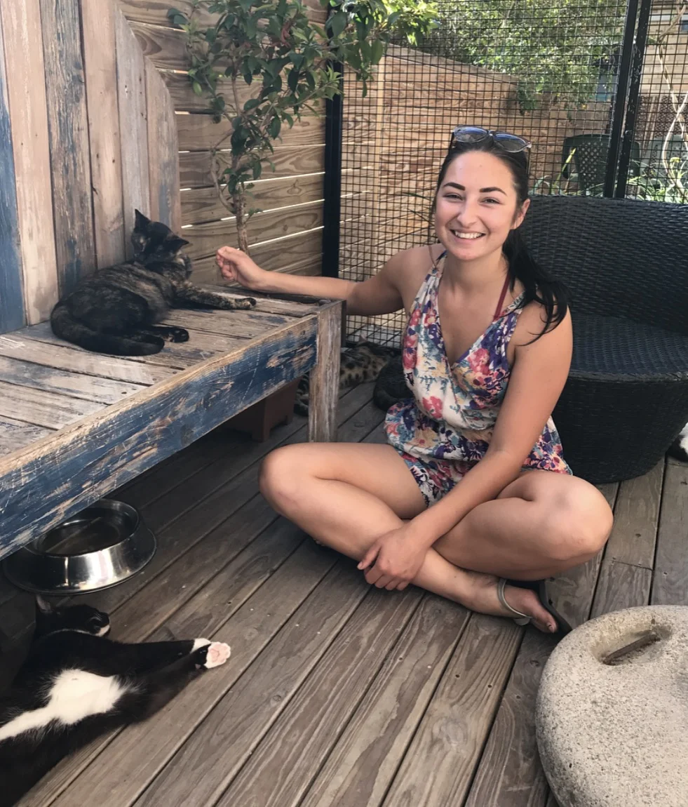 Surrounded by my favourite beings.