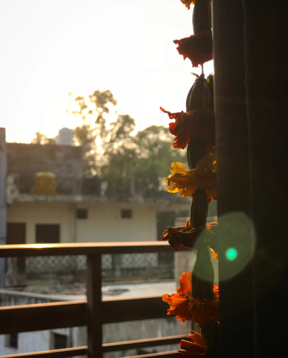 Sunset watching from the balacony.