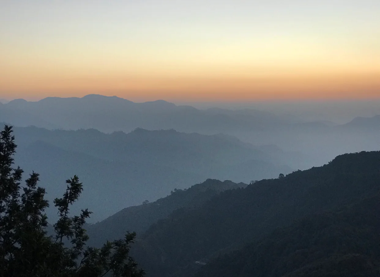 Before sun rise.
