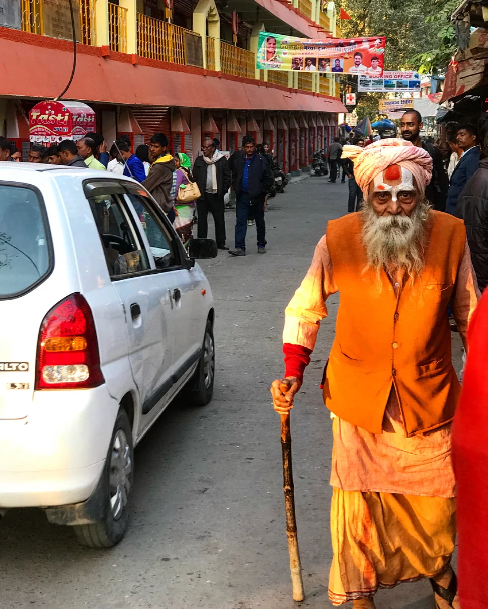 Locals of Rishikesh. 