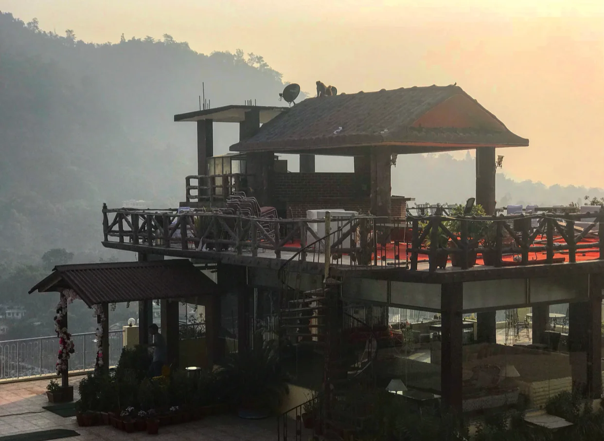The views from Divine cafe.