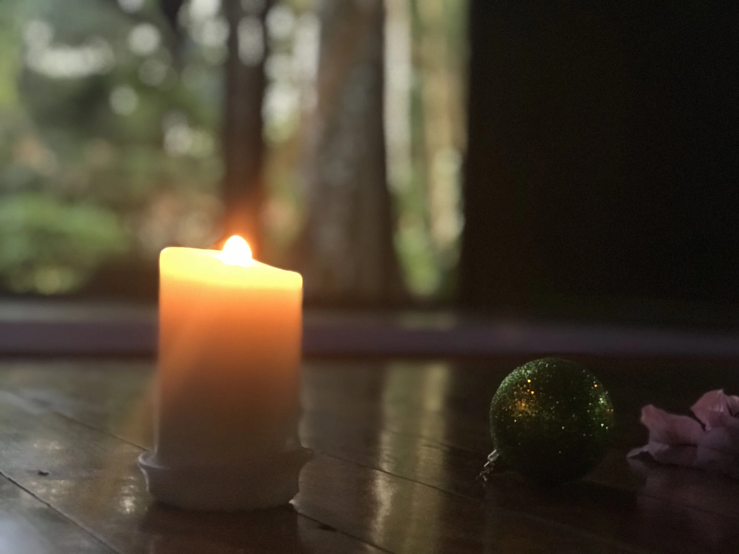 A peaceful atmosphere in the yoga hall.
