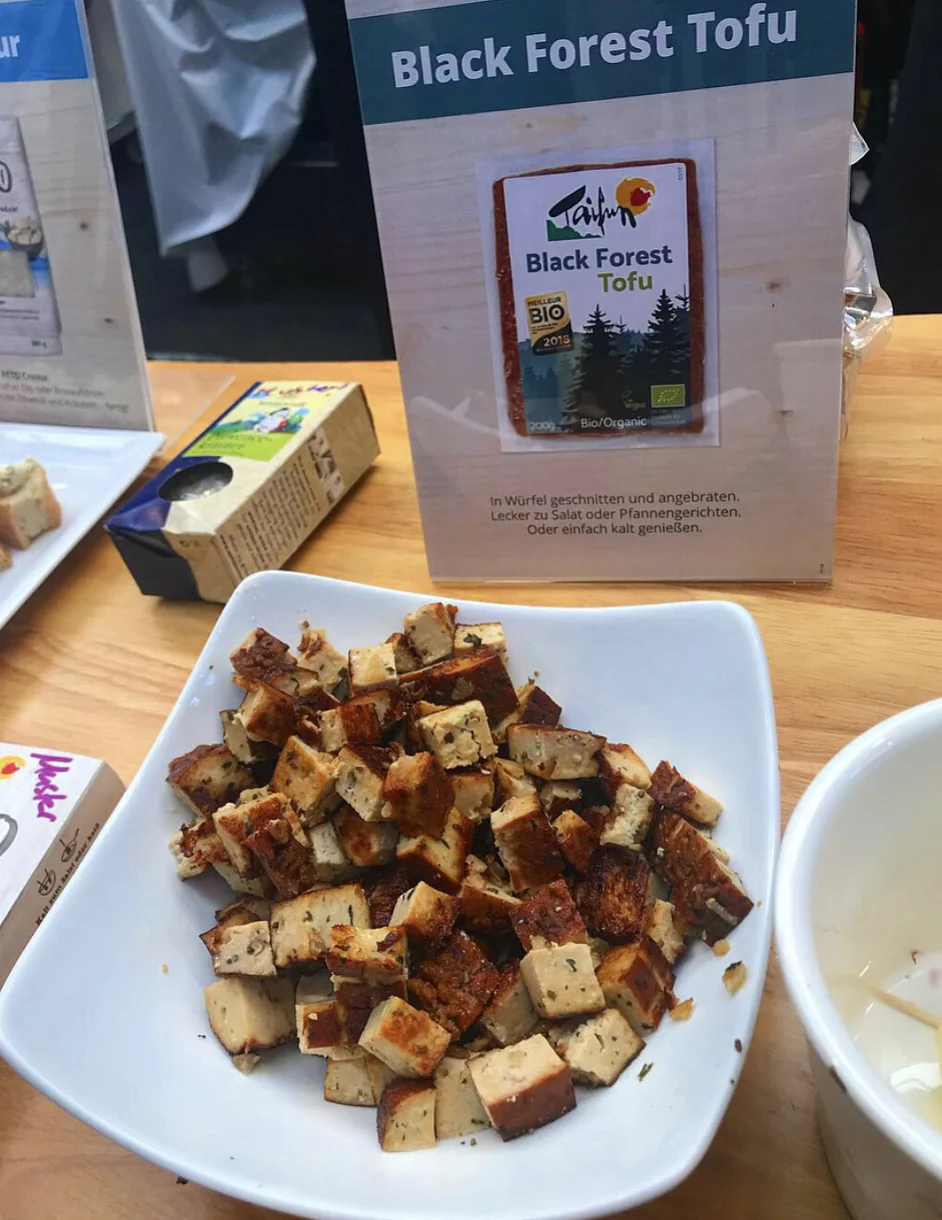 This most amazing tofu they kept serving up as free samples.