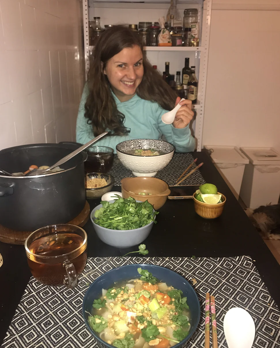 Made Sarah’s favourite dish: Pho!