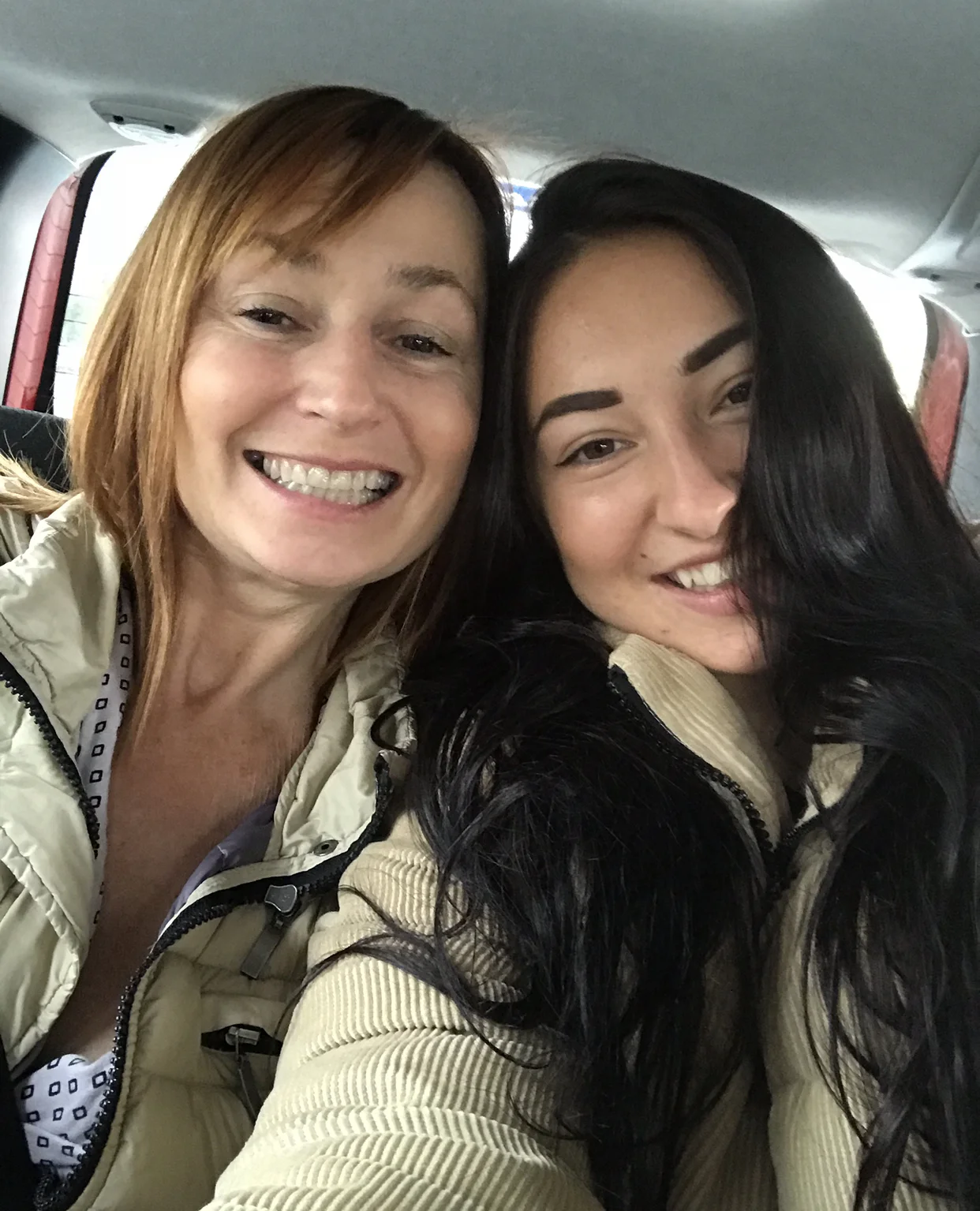 Me and Momma Bear reunited after a few months apart.