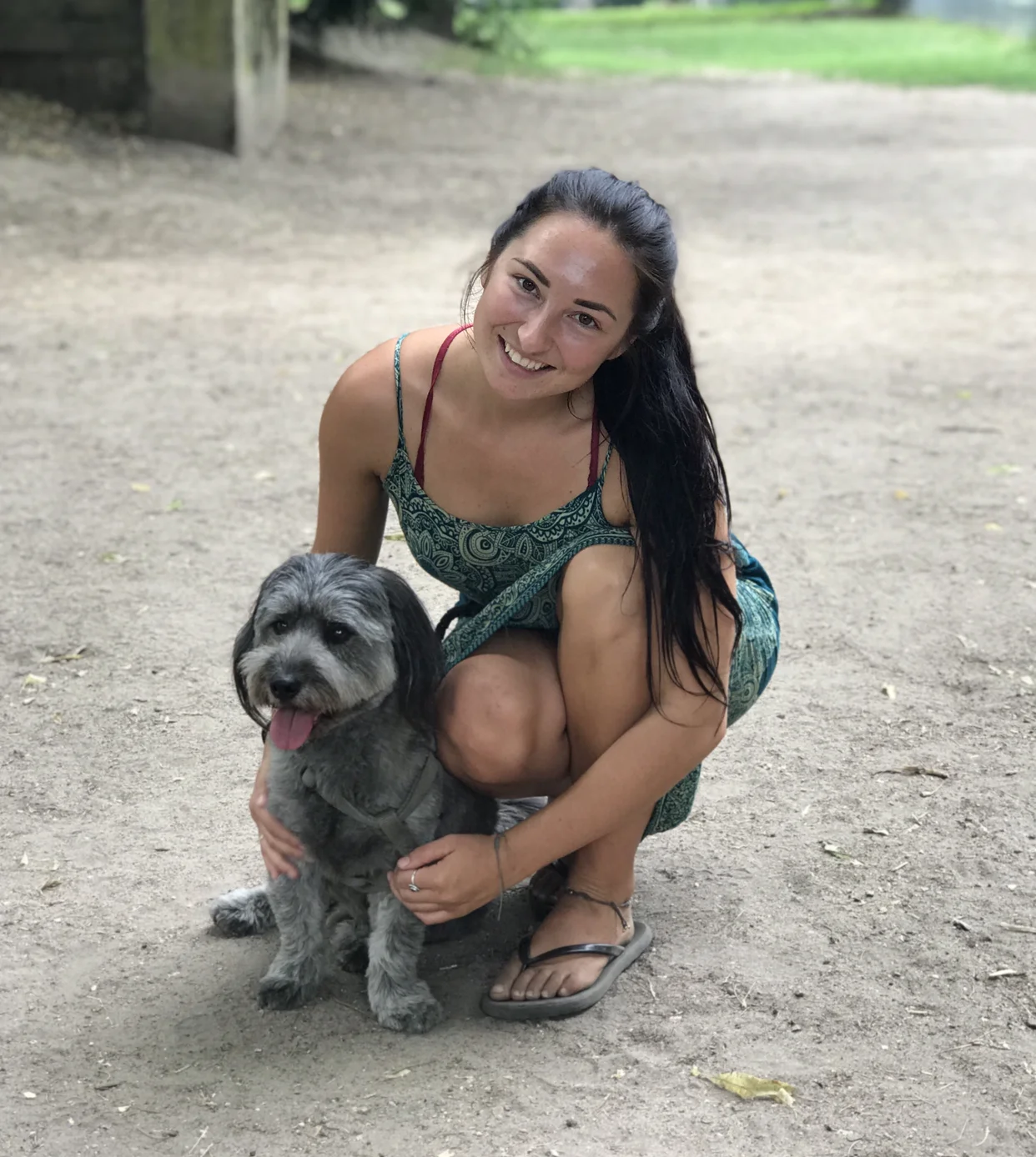 Lots of doggy sitting for this cute pooch, Feo.