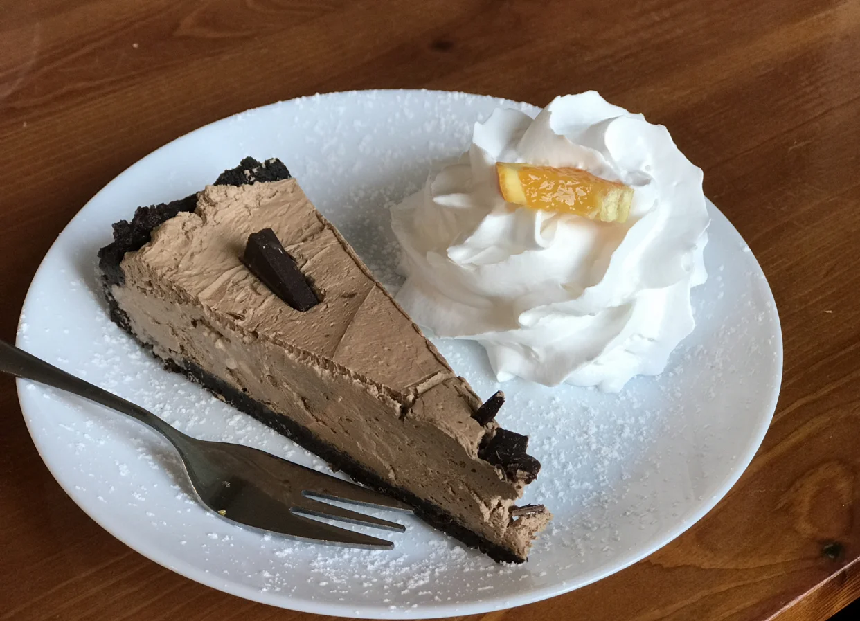Couldn’t resist a raw cake.