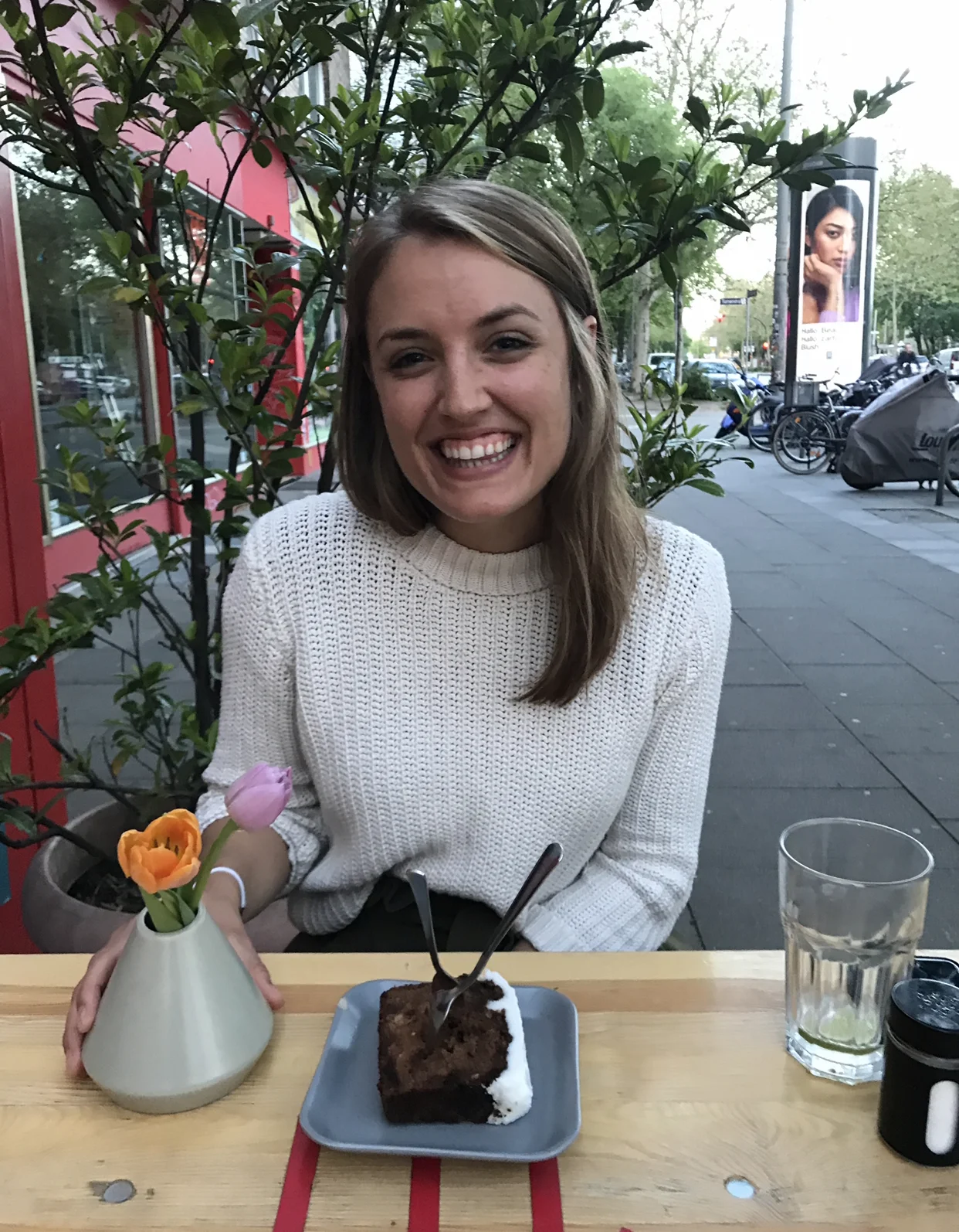 A delicious date night with Hannah