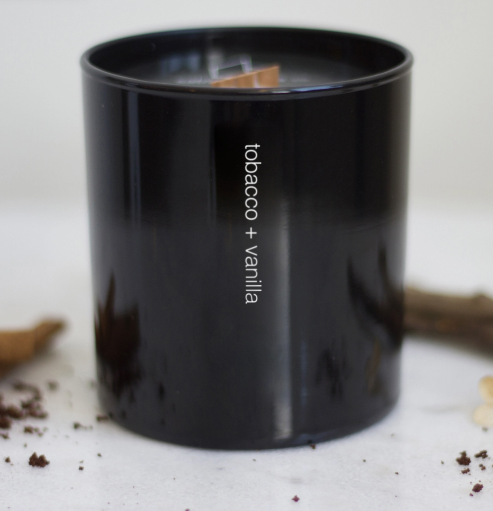 Tobacco + Vanilla Tumbler Candle — Grows As It Goes