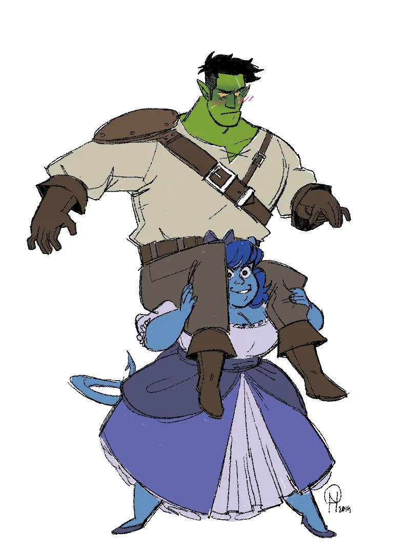 Fjord and Jester (Critical Role: Campaign 2) - Featured on Critical Role