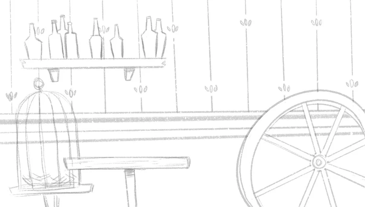 Birdie the Kid Shop Sketch