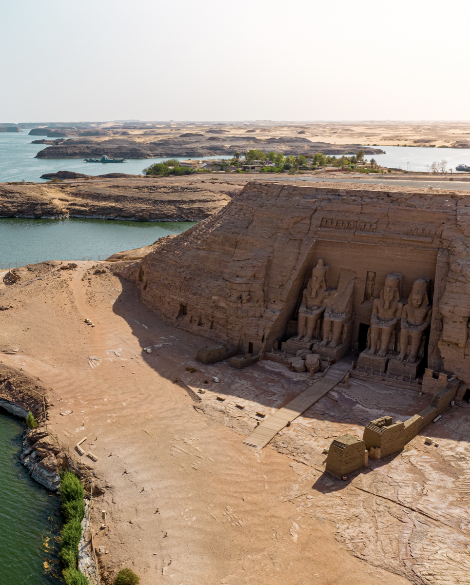  No Trespassing #18 - Abu Simbel, 2021 | Edition 2 / 3 | 50 x 40 in | 125 x 100 cm | Pigment Print    