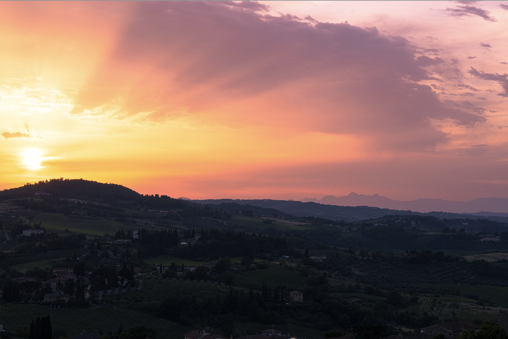  Light Leak #12 - Tuscany, 2023 | Edition 2 / 5 | 70 x 54 in | 135 x 178 cm | Pigment Print 