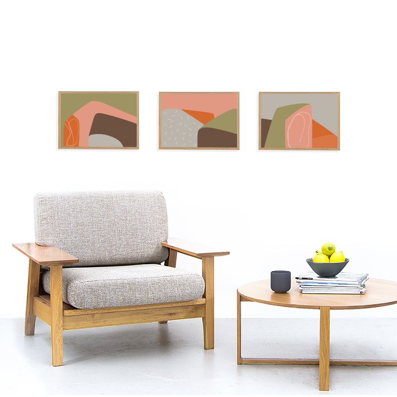 The Grampians Limited Edition Digital Art Prints (Set of 3)