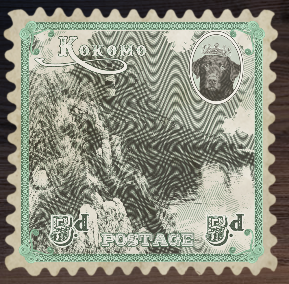 Foreign stamp example