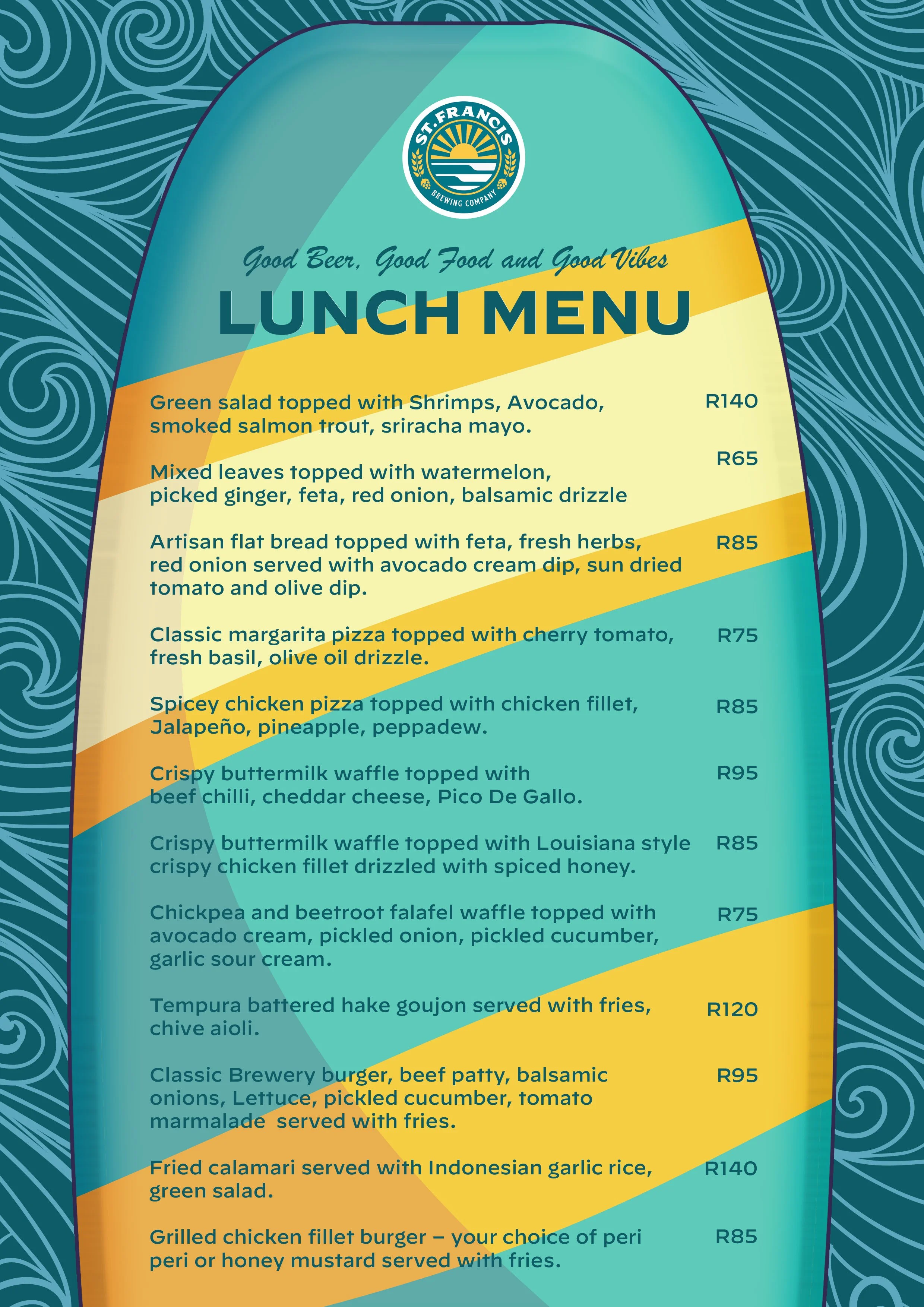 LUNCH MENU