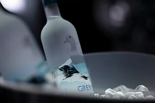 Bottle of premium spirits