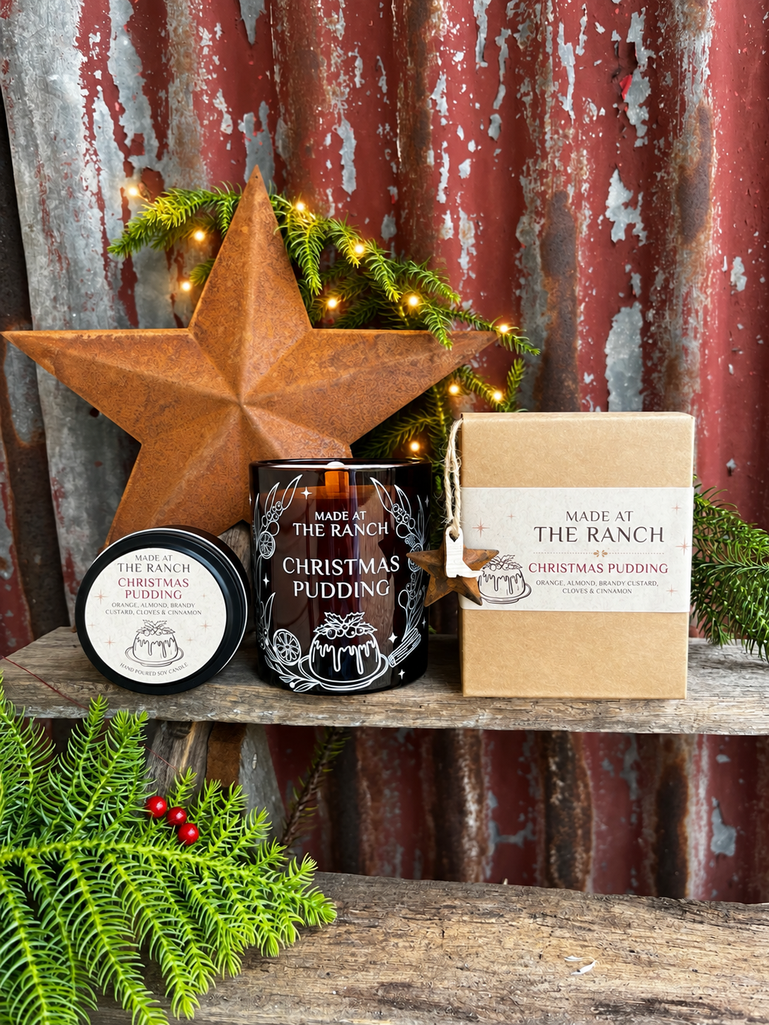 Christmas Pudding - Limited Edition Christmas Candle