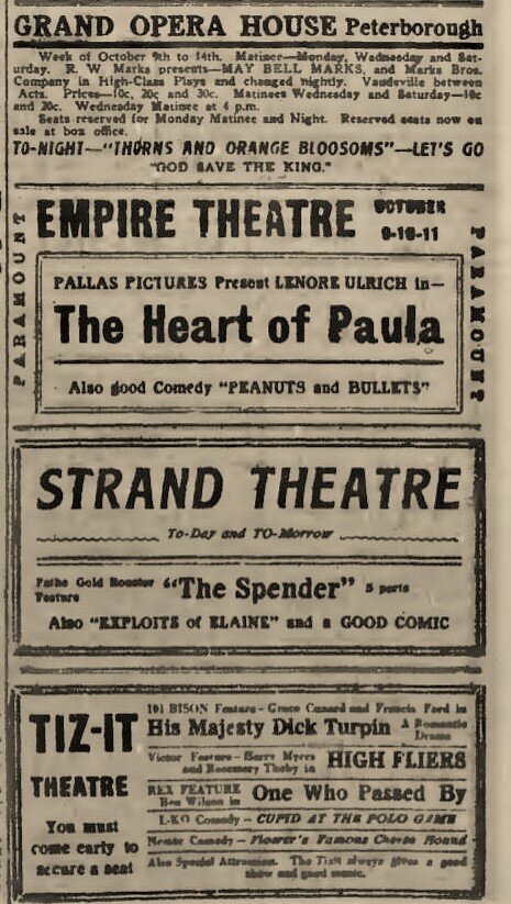 1916 Oct 10 p11 GOH Strand Tiz-It Empire (2).JPG