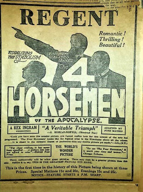 1923 April 16 p9 Regent 4 Horsemen (2).JPG