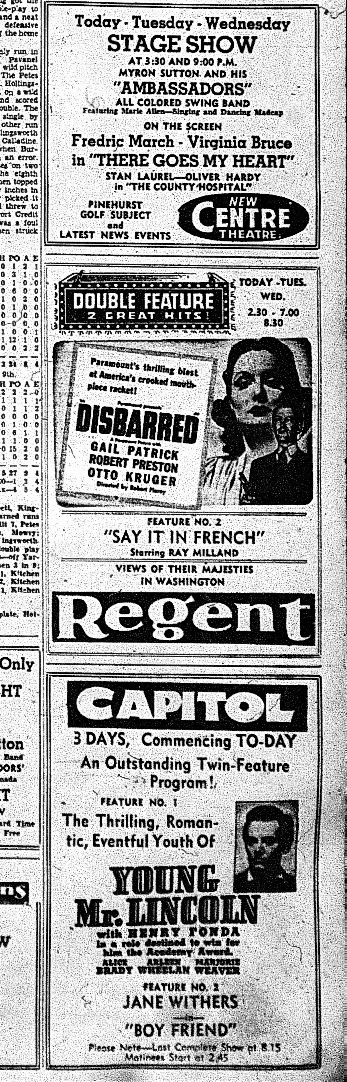 1939 July 3 p9 Regent Capitol Centre stage show (2).JPG