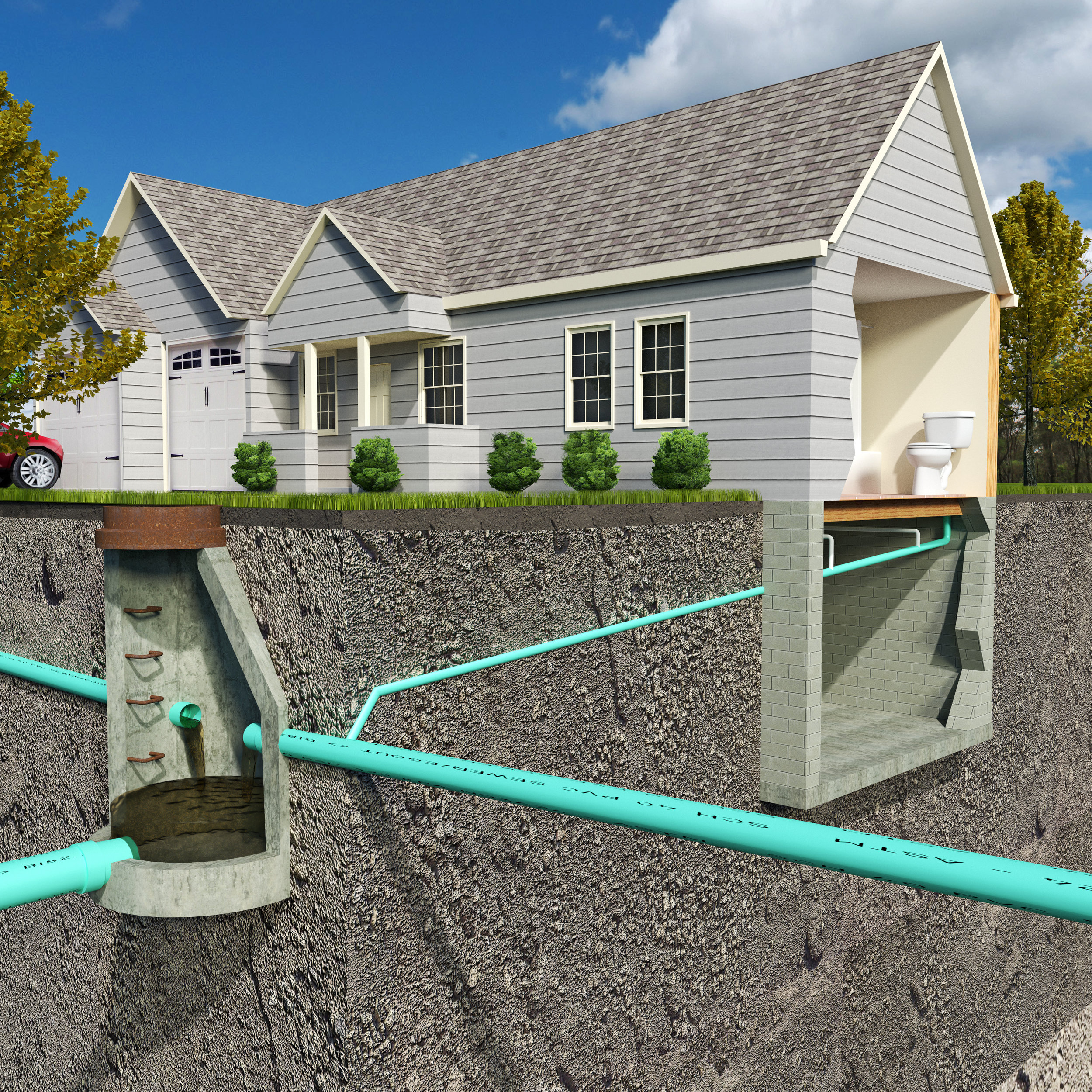 Selecting a New Septic Tank For Your Chappaqua, NY Home Type and Benefits of Different Septic Tanks — Santucci Construction
