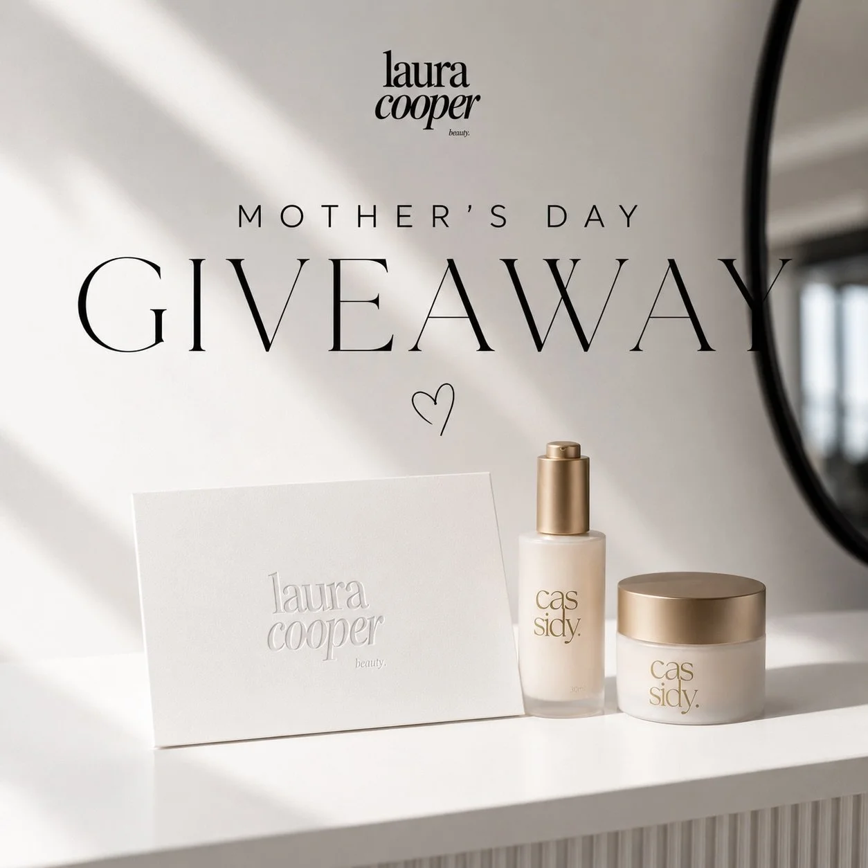 MOTHER&rsquo;S DAY GIVEAWAY 🤍

Because every mum deserves a little time for herself.

Win the ultimate beauty date for you + your mum, or yourself + your bestie ✨

The winners will each receive:
&bull; Brow tint + shape plus a lash tint
&bull; Your 