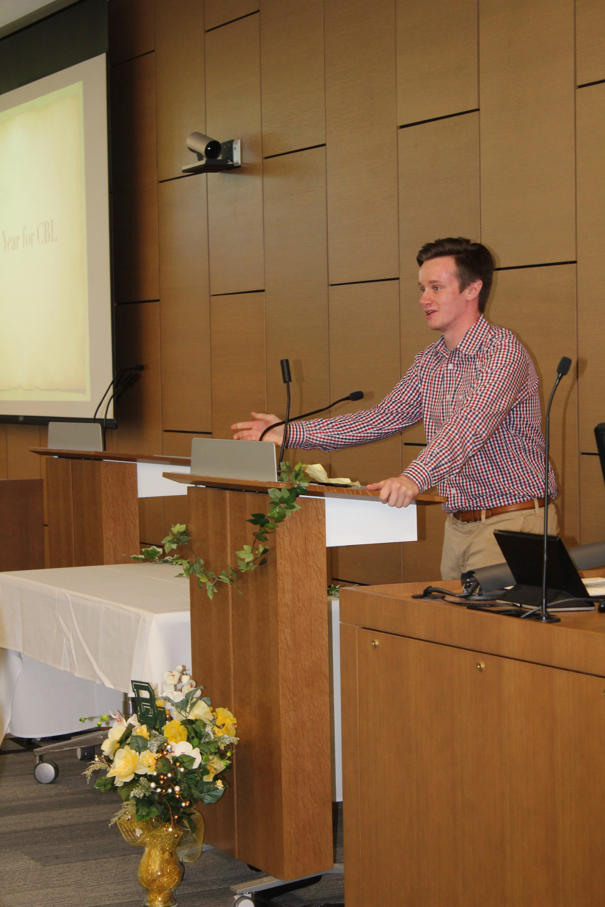 Colin Minogue at the EOYC Celebration Spring 2018