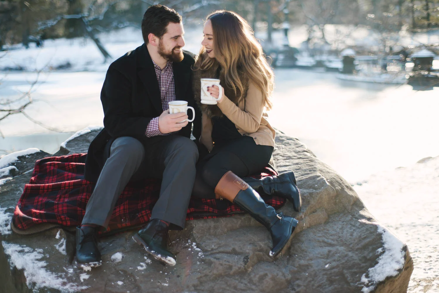 Kimberley and Rob, Central Park NYC Engagement Photography