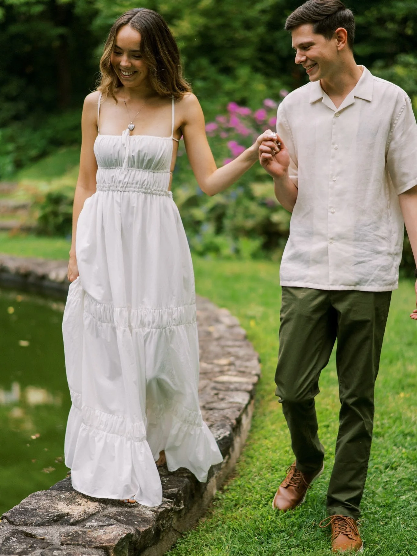 Loving this magical end of August engagement session with Emily &amp; Drew. Truly such a vibe✨
