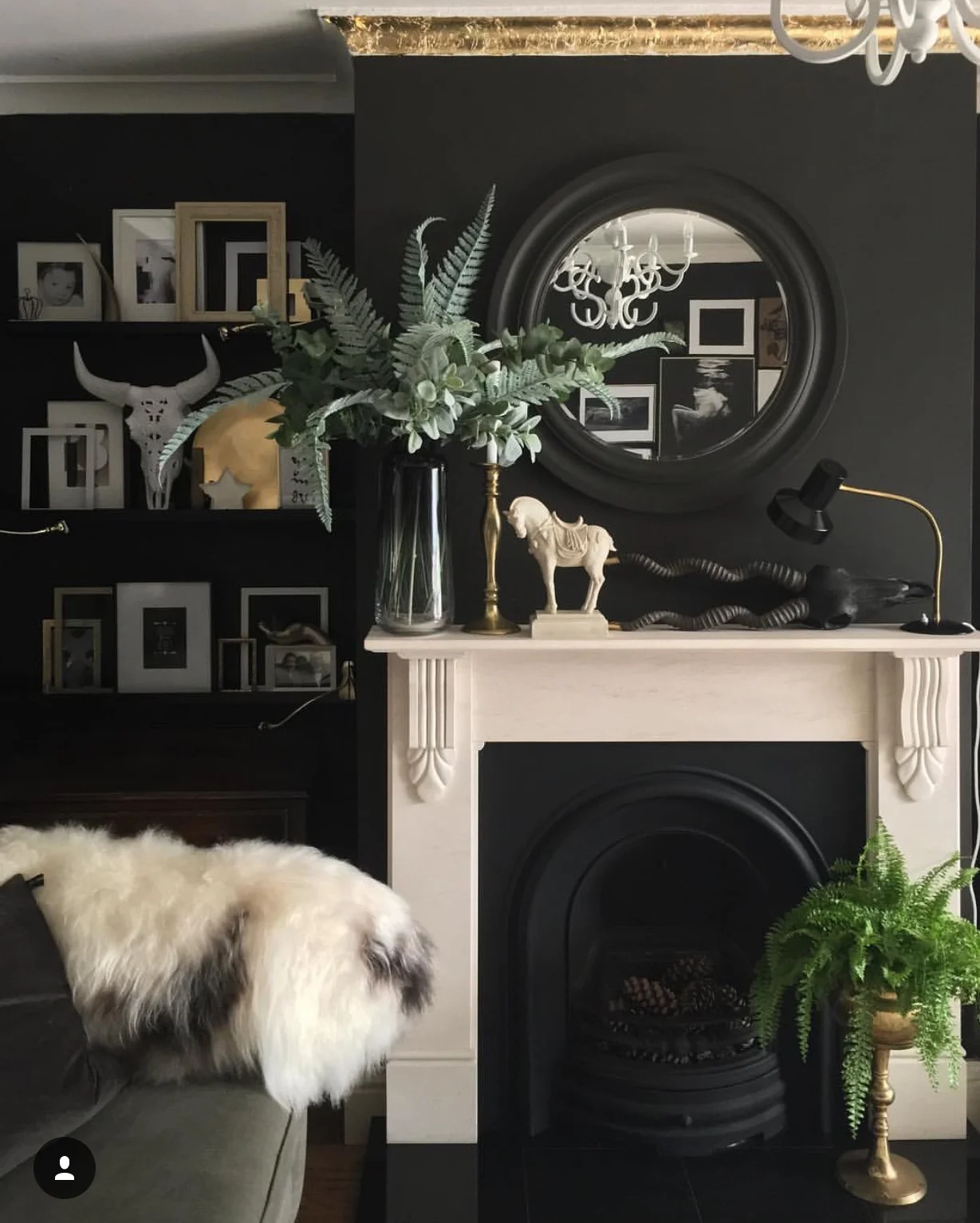 The family likes sitting and relaxing in their living room every day. "For the fireplace, I found a local stone mason to make the surround and chose limestone because of its cool but warm quality," Nadia shares.