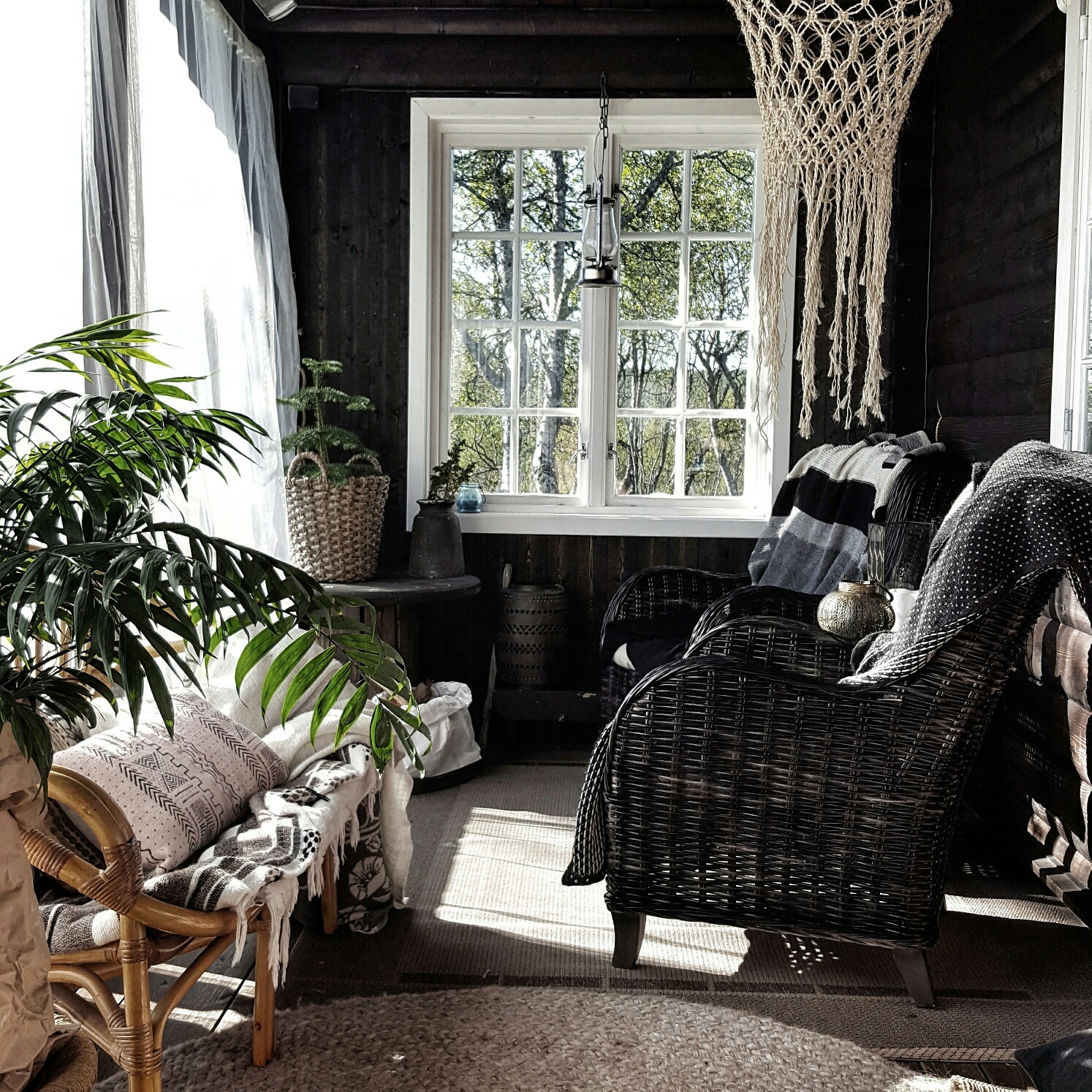 The place to come for peace, quiet and relaxation. The outdoor deck at the Cabin