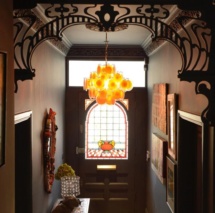 Hallway from @madcowinteriors Full House tour here